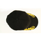 Χρυσή τυπωμένη ύλη στο μαύρο αθλητισμό ΚΑΠ, λογότυπο και των δύο πλευρών συνήθειας μπέιζ-μπώλ 6 επιτροπής