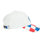 Άσπρος αθλητισμός ΚΑΠ μπέιζ-μπώλ κάδων μετάλλων του Μπιλ εκτύπωσης λογότυπων κεντητικής καπέλων/συνήθειας μπαμπάδων 6 επιτροπής