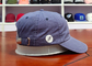 Γρήγορη ξηρά πόρπη μετάλλων καπέλων αθλητικών μπαμπάδων υφάσματος μπλε/εκλεκτής ποιότητας καπέλα του μπέιζμπολ των ατόμων