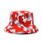 Υπαίθριο αθλητικό καπέλο καπέλων κάδων κάλυψης ανδρών γυναικών μόδας με το πλήρες σχέδιο εκτύπωσης